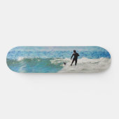Surfer op golfskateboard persoonlijk skateboard (Horizontaal)
