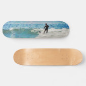 Surfer op golfskateboard persoonlijk skateboard (Horizontaal)