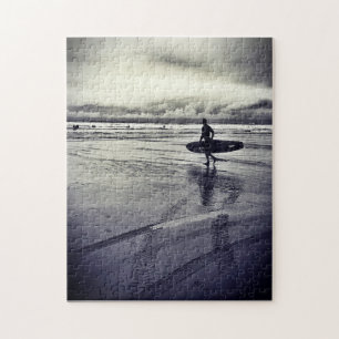 Surfer op Watergate Bay Legpuzzel