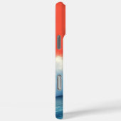 Surfer op zonsondergang Case-Mate iPhone case (Achterkant / Rechts)