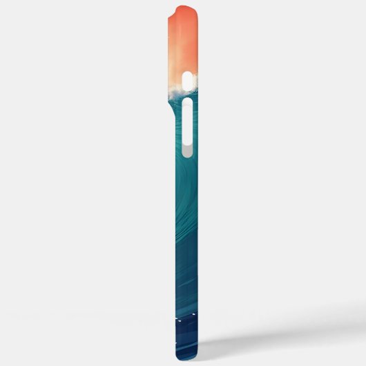 Surfer op zonsondergang Case-Mate iPhone case (Achterkant / Links)