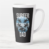 Surfer pa latte mok (Rechts)