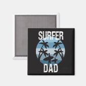 Surfer pa magneet (Voorkant / Achterkant)