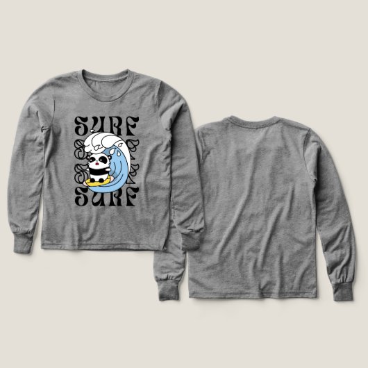 Surfer Panda (Voorkant /achterkant)