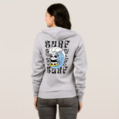 Surfer Panda Hoodie (Achterkant volledig)