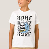 Surfer Panda T-shirt (Voorkant)