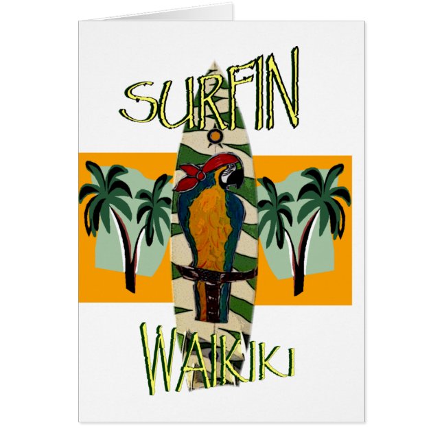 Surfer Papegaai (Voorkant)