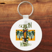 Surfer Papegaai Sleutelhanger (Voorkant)