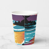 Surfer Papieren Bekers (Rechts)