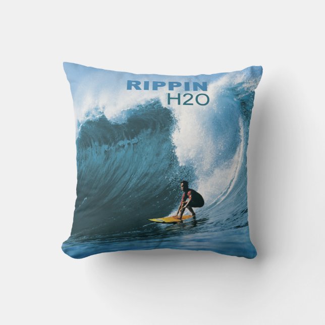 Surfer Pillow Kussen (Voorkant)