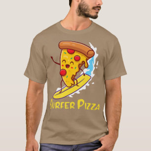 Surfer Pizza Surfer Boy nabij me coole Surfer Boy T-shirt
