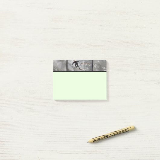 Surfer Post-it Notes (Op bureau)