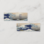 Surfer Profile Card Sjabloon Mini Visitekaartje (Voorkant / Achterkant)