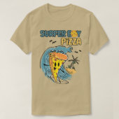 surfer retro pizzajongen t-shirt (Design voorkant)