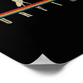 Surfer Retro Surfen Strand Surf _1 Poster (Hoek)