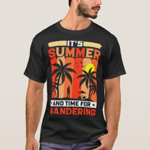 Surfer Retro Surfen Strand Zomervakantie T-shirt