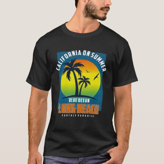  Surfer Retro Surfen Strand Zomervakantie T-shirt (Voorkant)