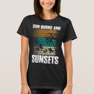  Surfer Retro Surfen Strand Zomervakantie T-shirt
