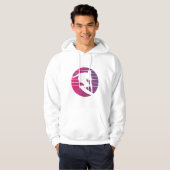 Surfer Retro Surfen Zonsondergang Hoodie (Voorkant volledig)