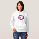 Surfer Retro Surfing Sunset Hoodie (Voorkant volledig)