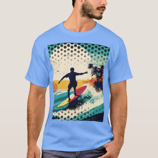  Surfer Retro Surfred Surf T-shirt