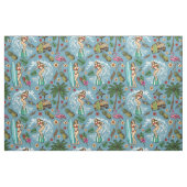 surfer retrodame stof (Fat Quarter)