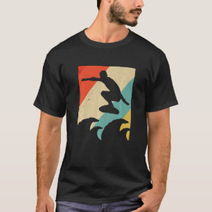 Surfer Riding Waves surfgolven T-shirt
