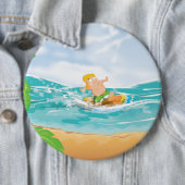 Surfer Ronde Button 6,0 Cm (In situ)