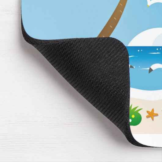 surfer santa claus muismat (Hoek)