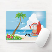 surfer santa claus muismat (Met muis)