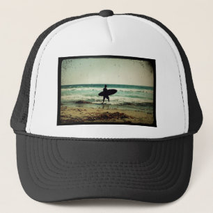  surfer Silhouette Trucker Pet