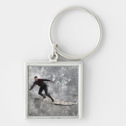 Surfer Sleutelhanger (Voorkant)