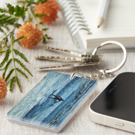 Surfer Sleutelhanger (Voorkant Rechts)