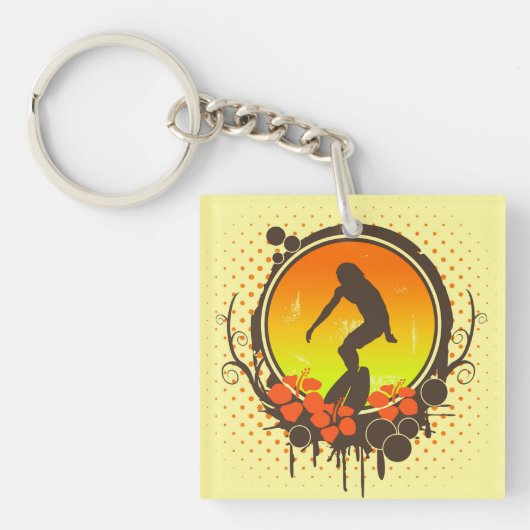 Surfer Sleutelhanger (voorkant)