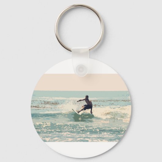 Surfer Sleutelhanger (Voorkant)