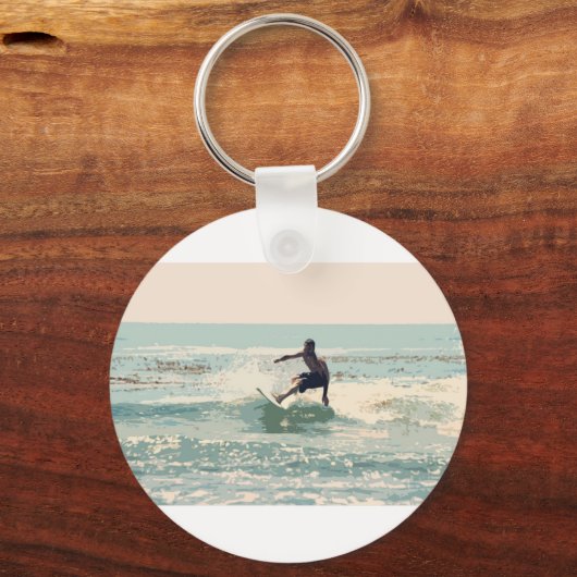Surfer Sleutelhanger (Voorkant)