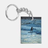 Surfer Sleutelhanger (Voorkant Links)