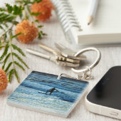 Surfer Sleutelhanger (Voorkant Rechts)