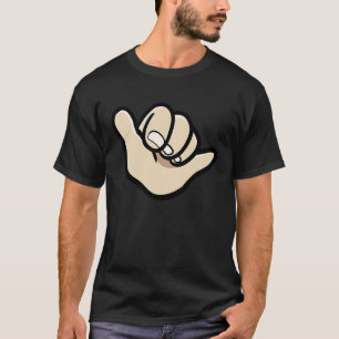 Surfer stijl t-shirt