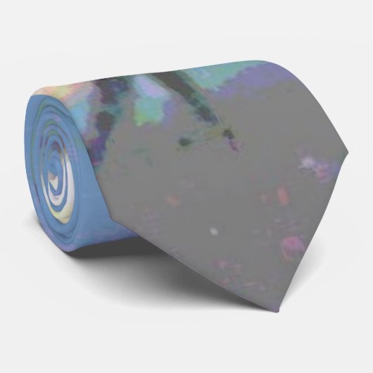 Surfer Stropdas Impressionist (Opgerold)