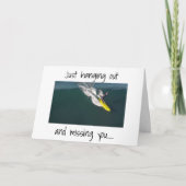 **SURFER** STUURT COOL ***VERJAARDAGSBERICHT*** KAART (Voorkant)