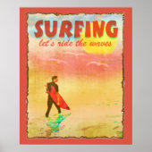 Surfer Style Poster (Voorkant)