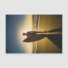 Surfer Sunrise Tissue Paper Tissuepapier