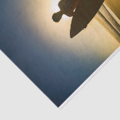 Surfer Sunrise Tissue Paper Tissuepapier (Detail)