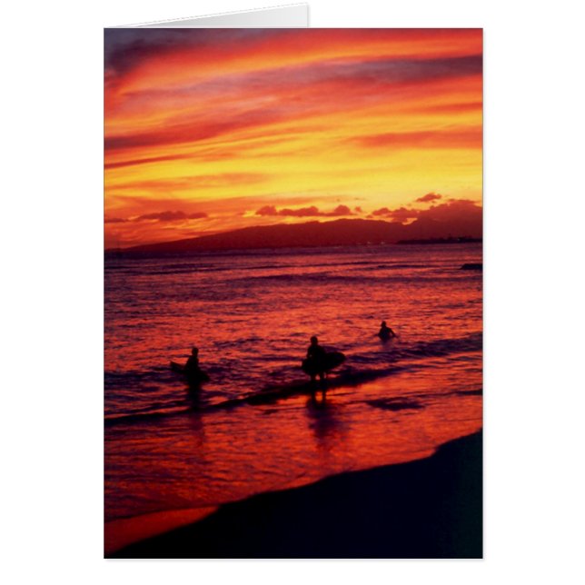 surfer sunset (Voorkant)