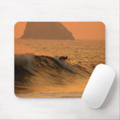 Surfer sunset in Mexico Muismat (Met muis)