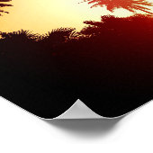 Surfer Sunset poster (Hoek)