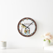 Surfer Surf Boards Hawaiian Persoonlijke klok (Huis)