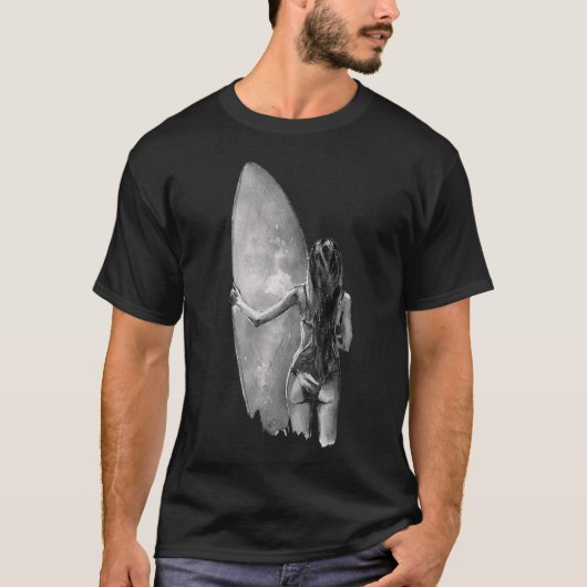 Surfer Surfboard Surfboard Beach Wave Rider T-shirt (Voorkant)