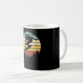 Surfer Surfboard Surfboard Surfing Retro Gift Idea Koffiemok (Voorkant rechts)